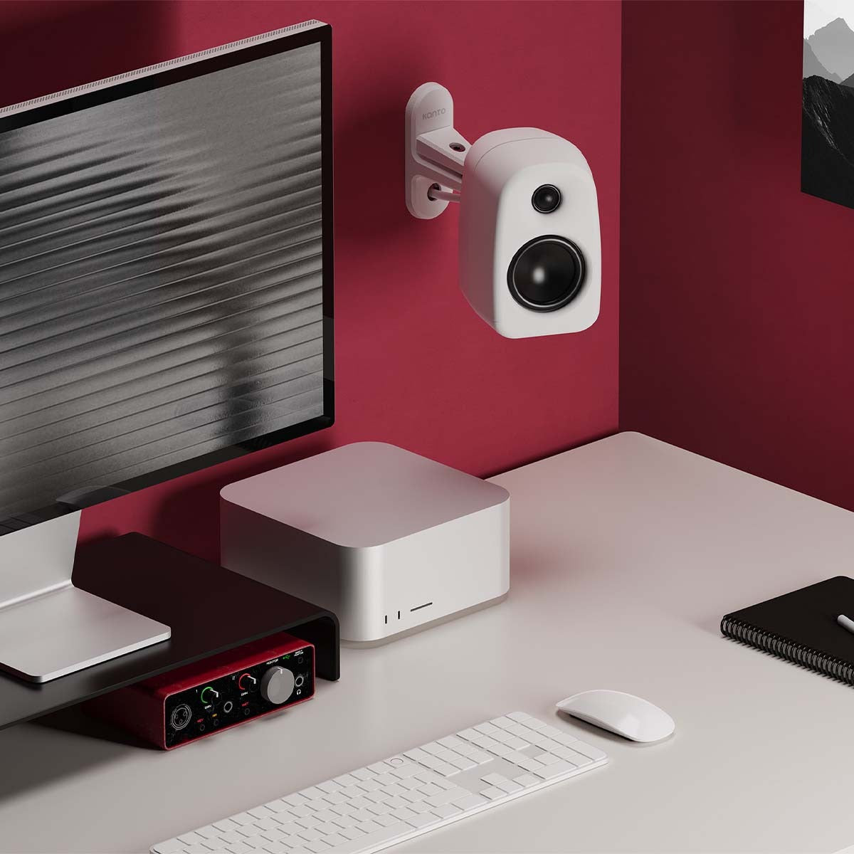 Kanto UKI Compact Desktop Speakers