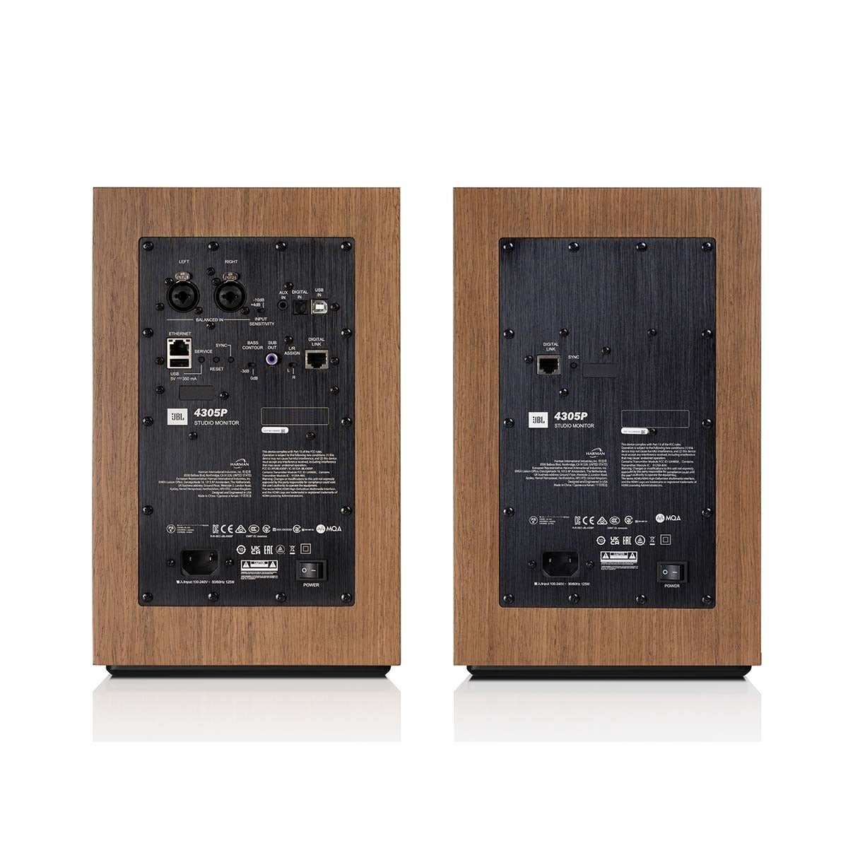JBL 4305P Powered Bookshelf Speakers - Pair