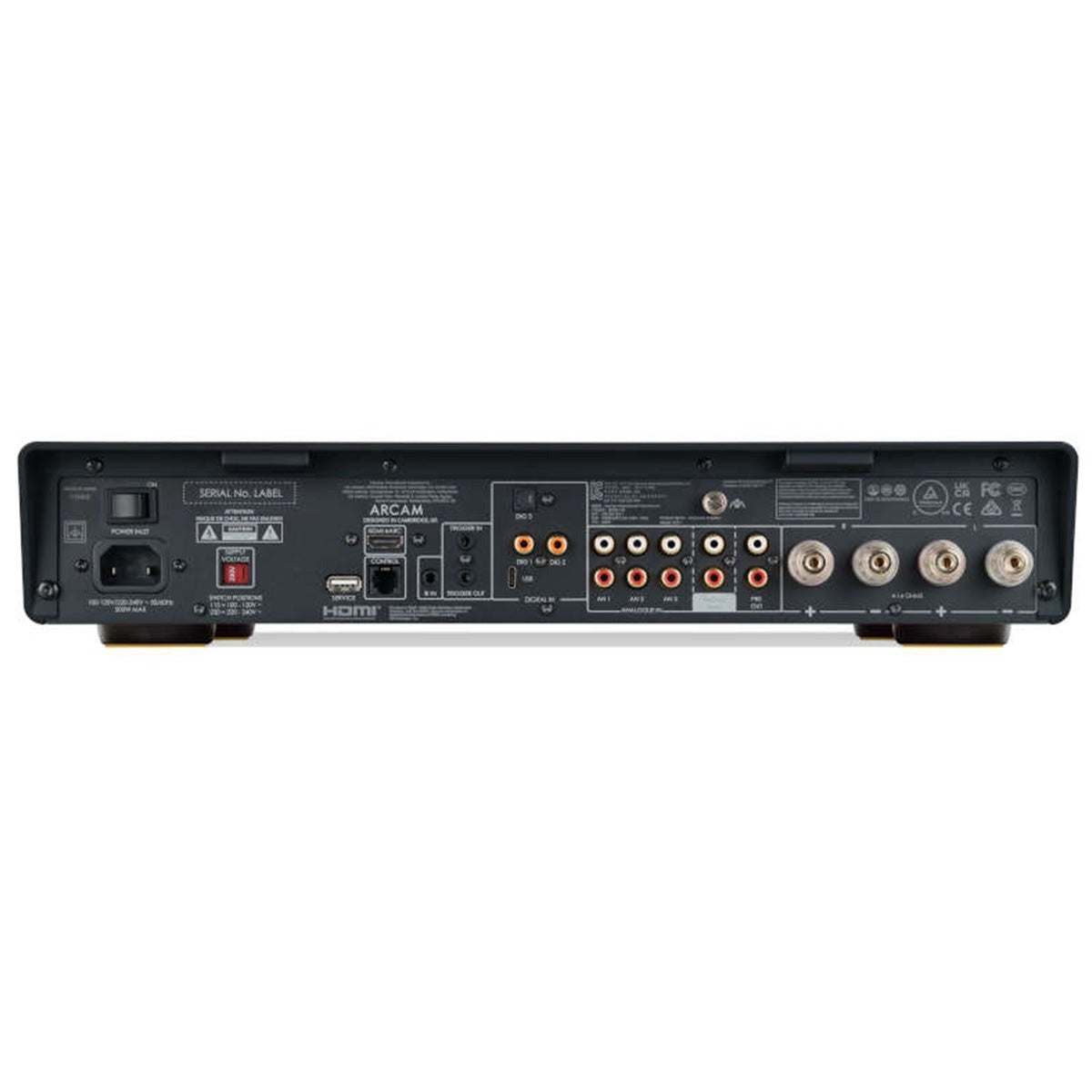 Arcam Radia A25 Plus Integrated Amplifier - Black