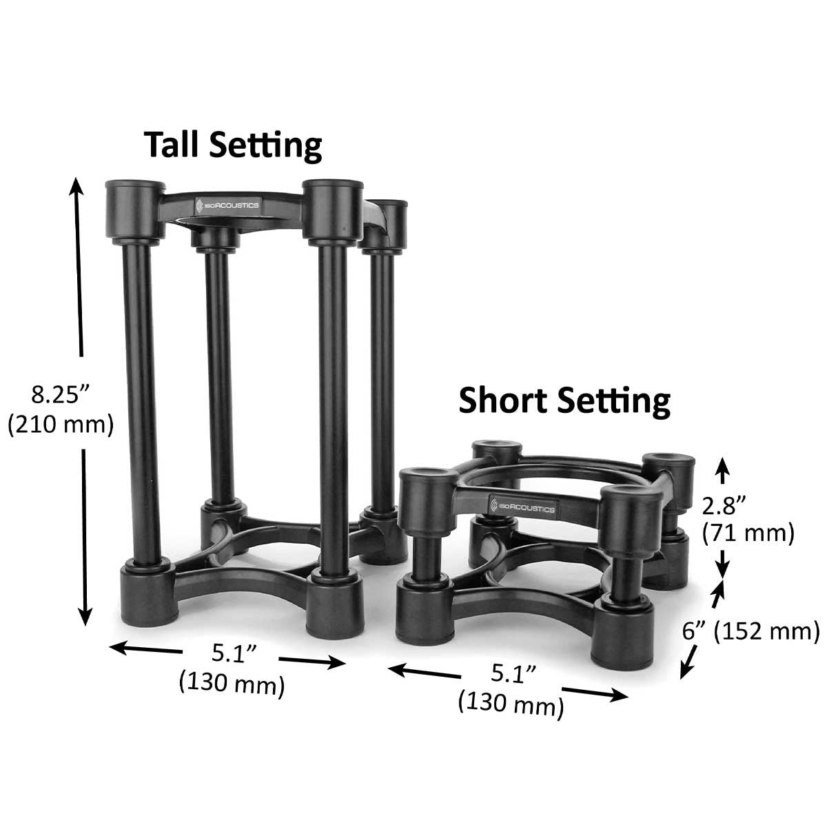 IsoAcoustics ISO 130 Isolation Stands