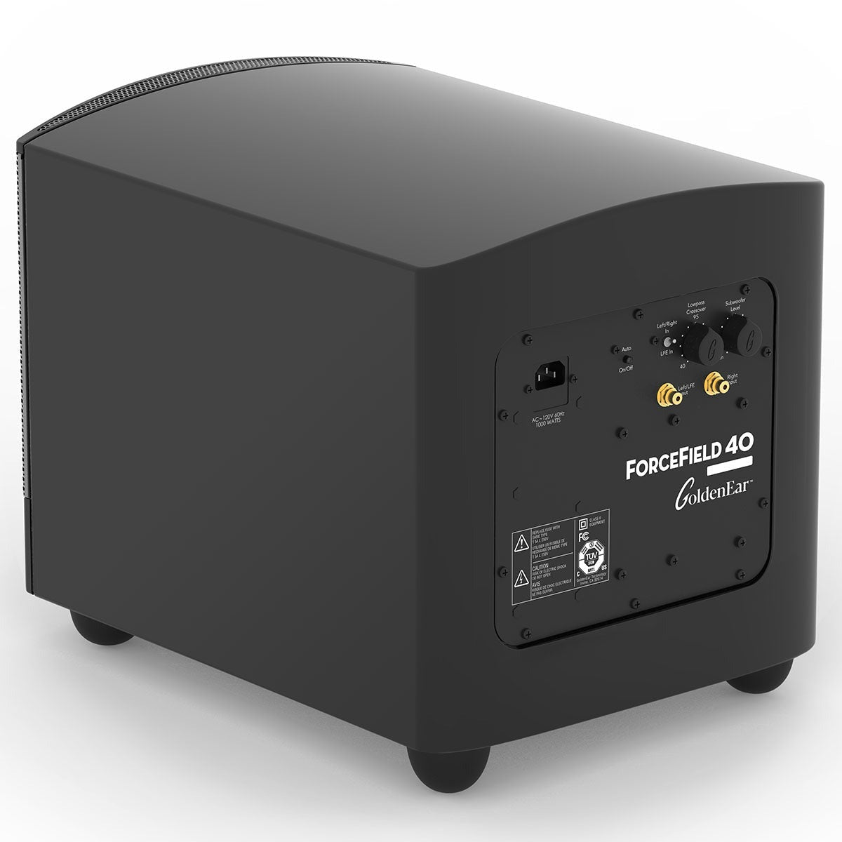 GoldenEar ForceField 40 Compact Subwoofer - Black
