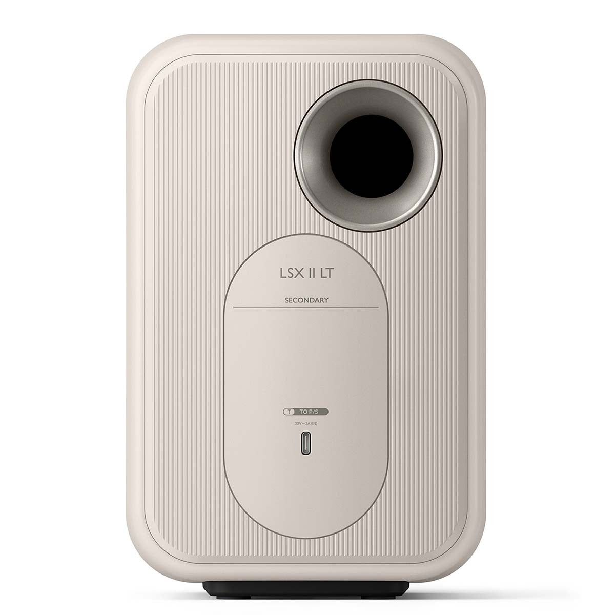KEF OPEN BOX LSX II LT Wireless HiFi Powered Bookshelf Speakers - Stone White - A Grade