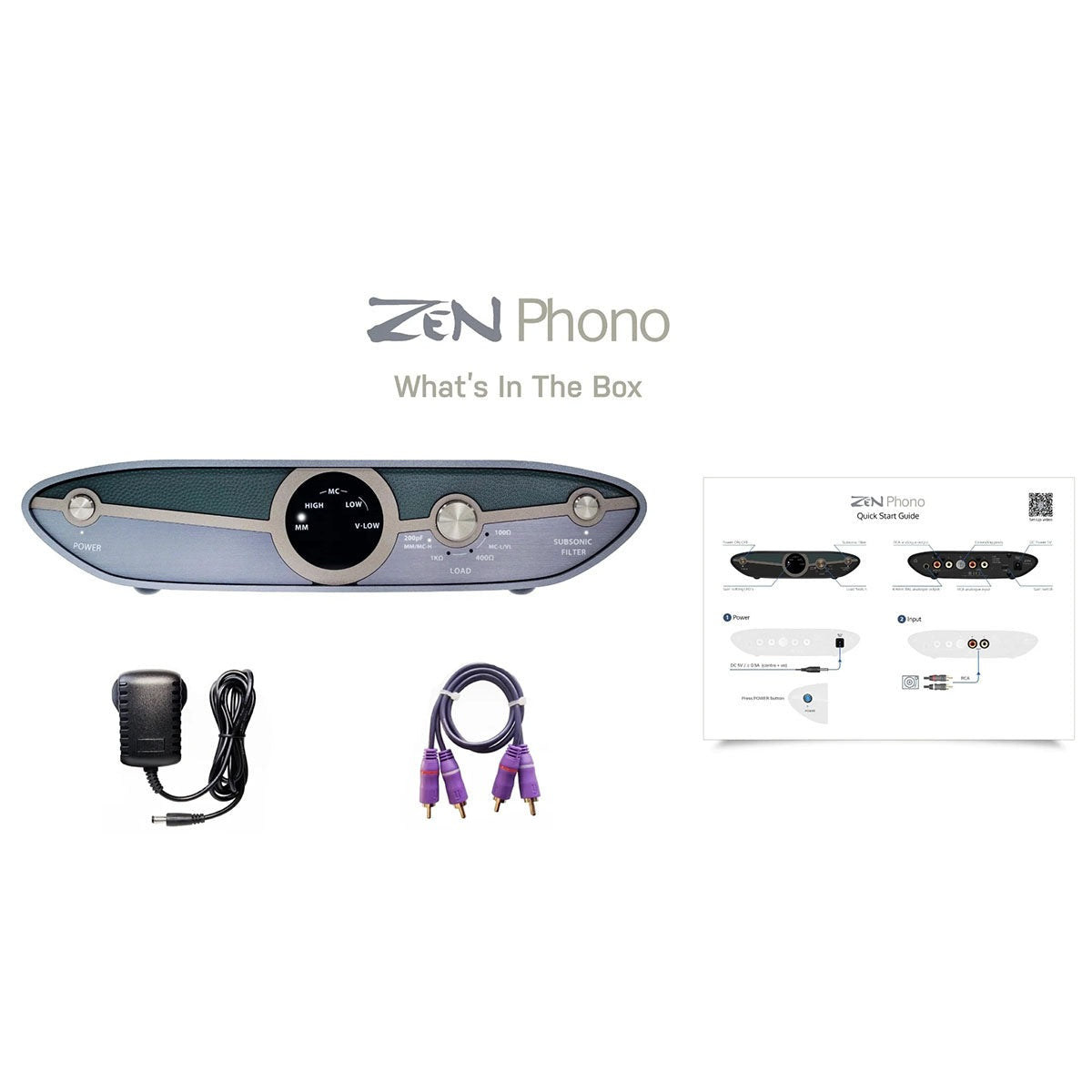iFi Audio ZEN Phono 3 Desktop Phono Stage Preamp