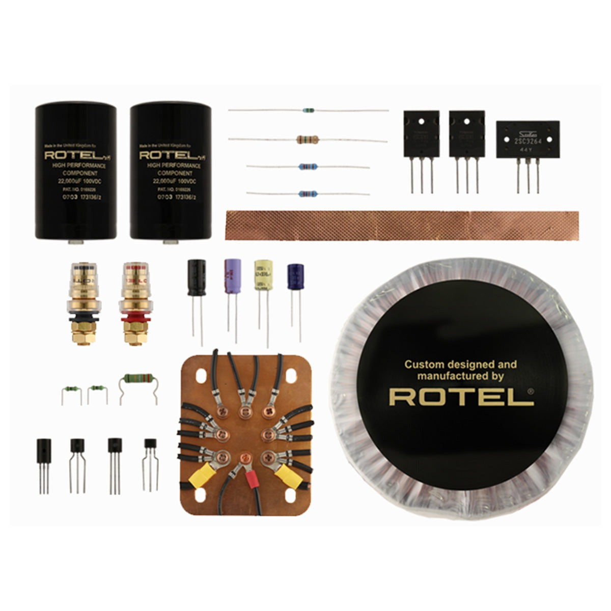 Rotel RMB-1585 MKII 5 Channel Home Theater Amplifier