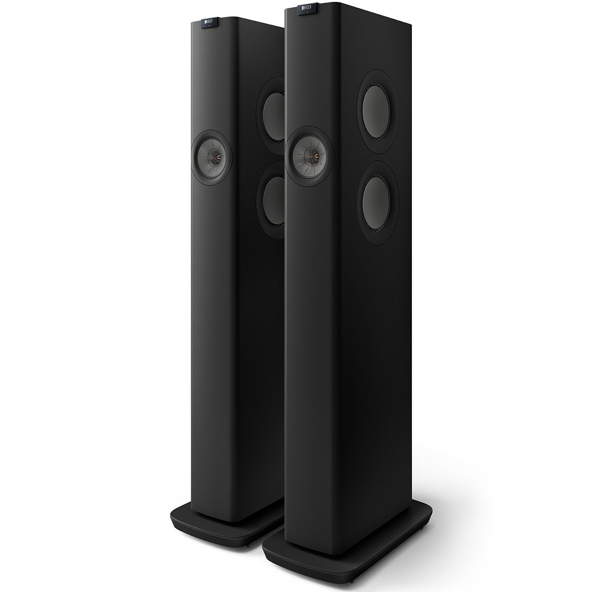 KEF LS60 Wireless Music System - Carbon Black - Pair