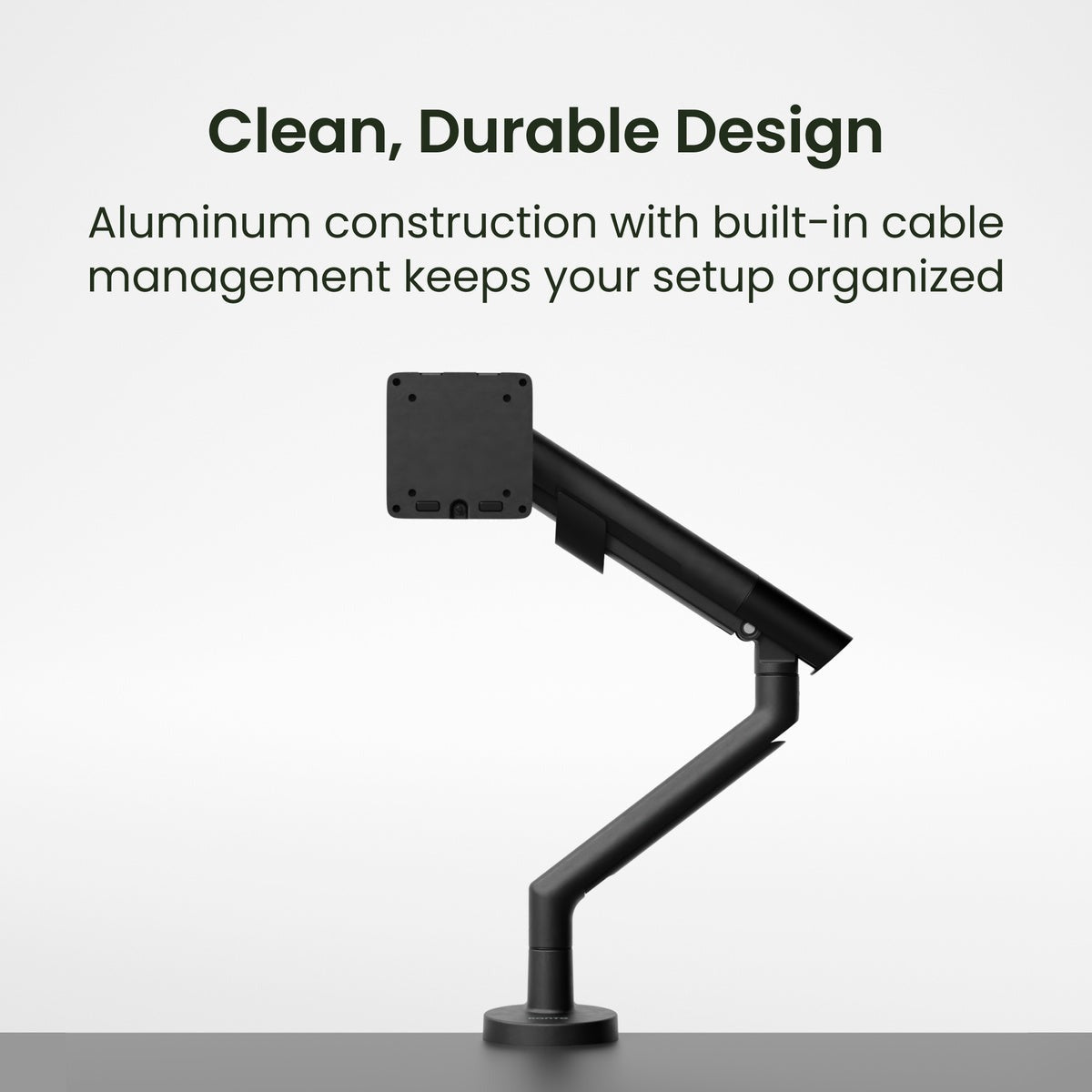 Kanto DM1 Single Monitor Desktop Mount for 17” - 40” Displays