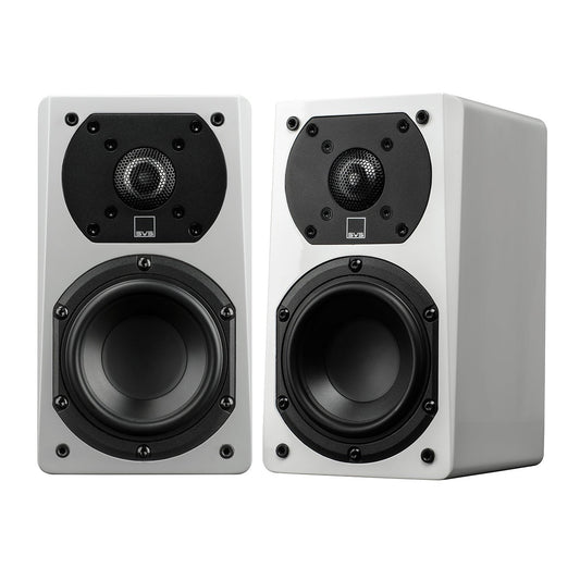 SVS OPEN BOX Prime Satellite Surround Speaker - Gloss White - Pair - A Grade