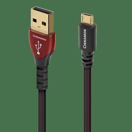 AudioQuest Cinnamon USB-A > Micro B 2.0 High-Definition Audio Cable