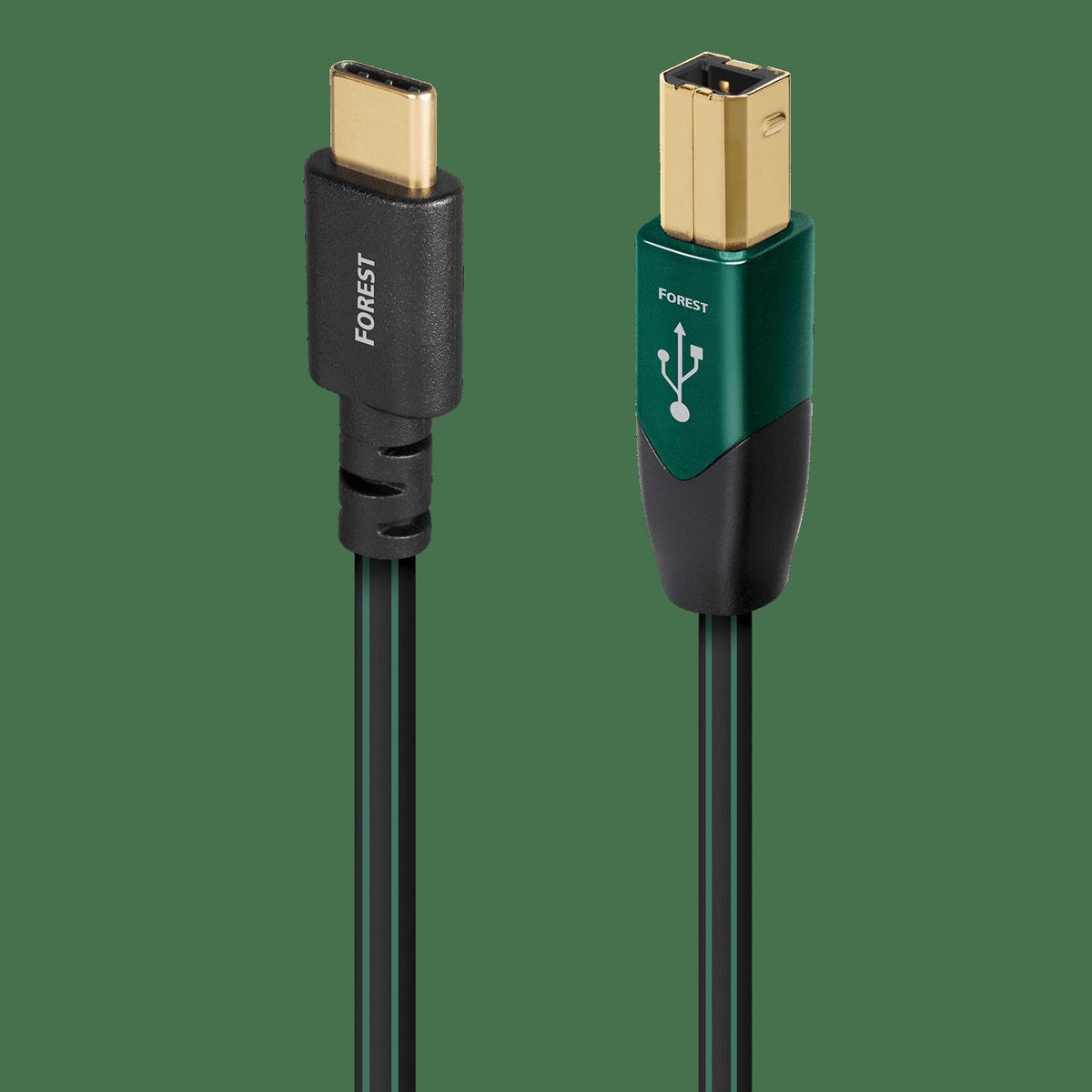 AudioQuest Forest USB-C > B High-Definition Audio Cable