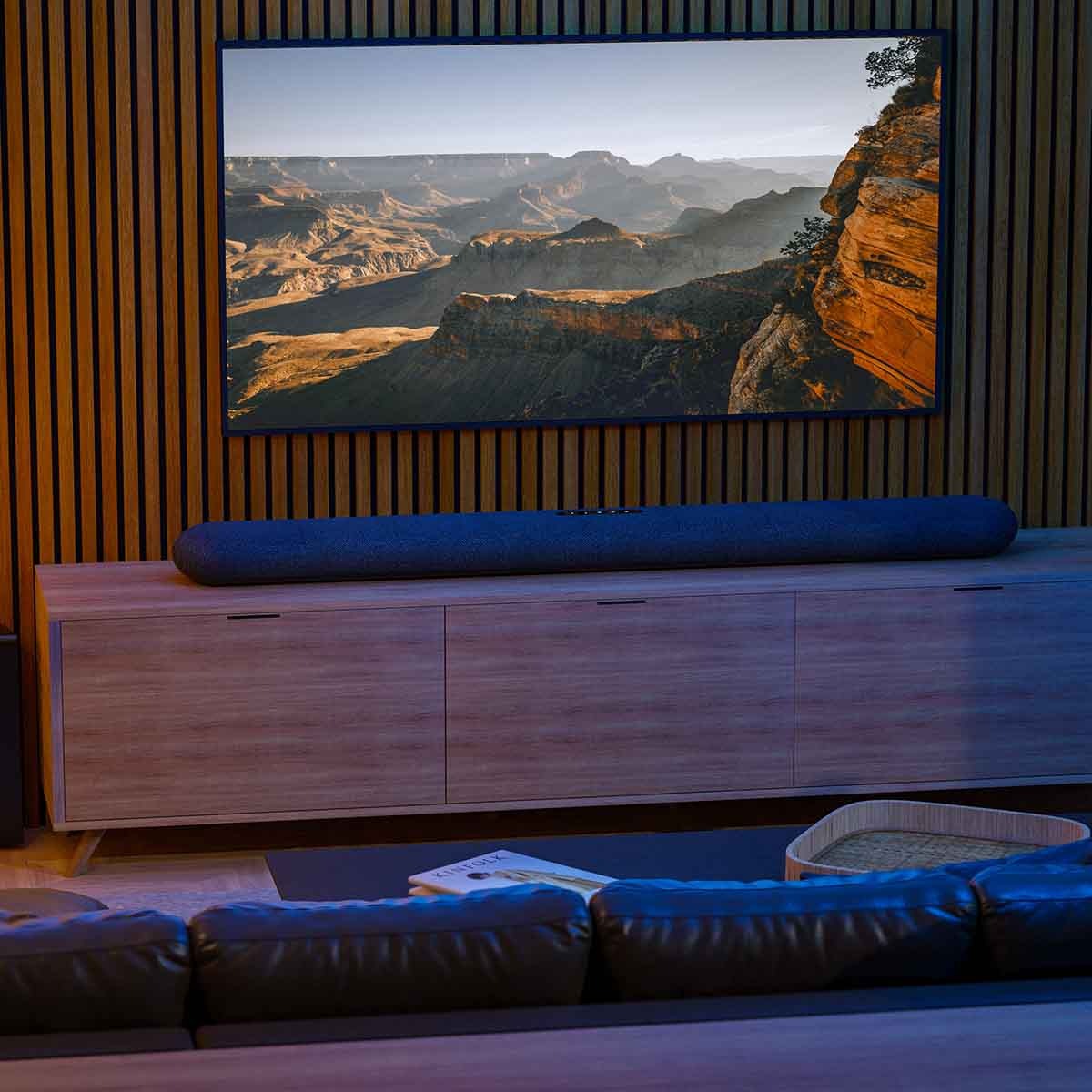 Bluesound Pulse Cinema Multi-Room Streaming Soundbar - Black