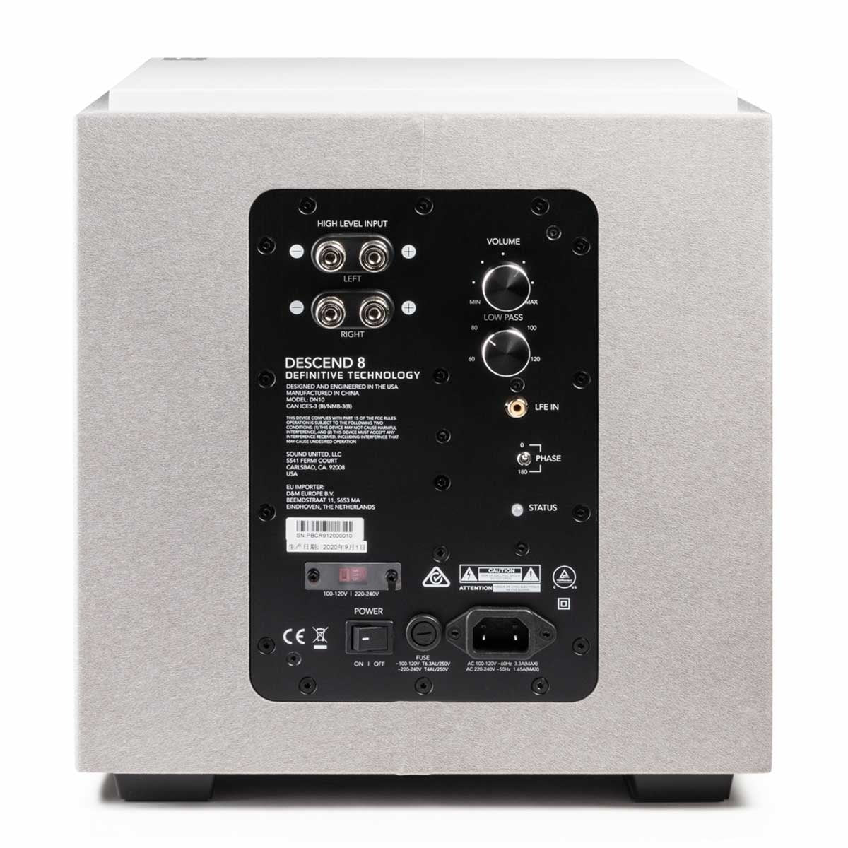 Definitive Technology Descend DN8 Ultra-Performance 8" Subwoofer