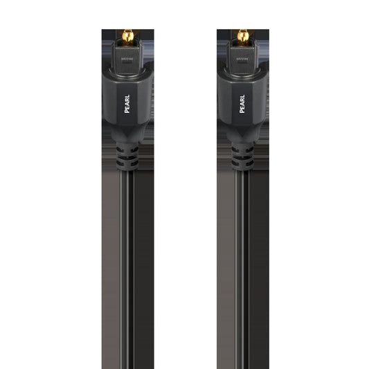 AudioQuest Pearl Optical i-Pack Toslink Fiber-Optic Cable - Installer 5-Pack