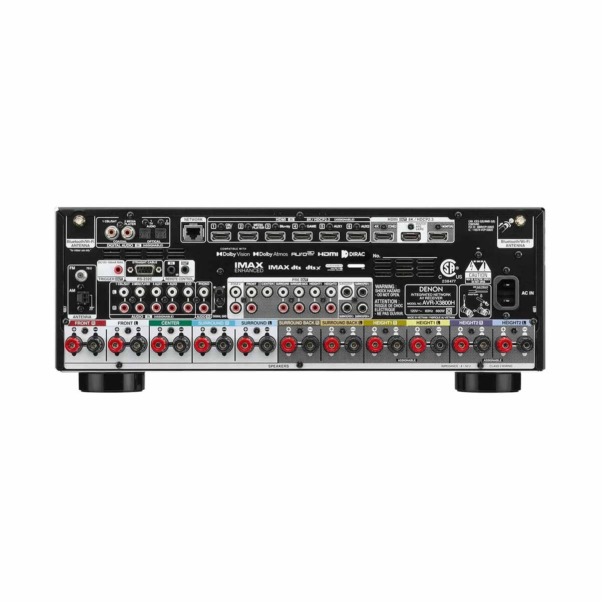 EOL Denon AVRX3800H, 9.4 Channel Home Theater Receiver