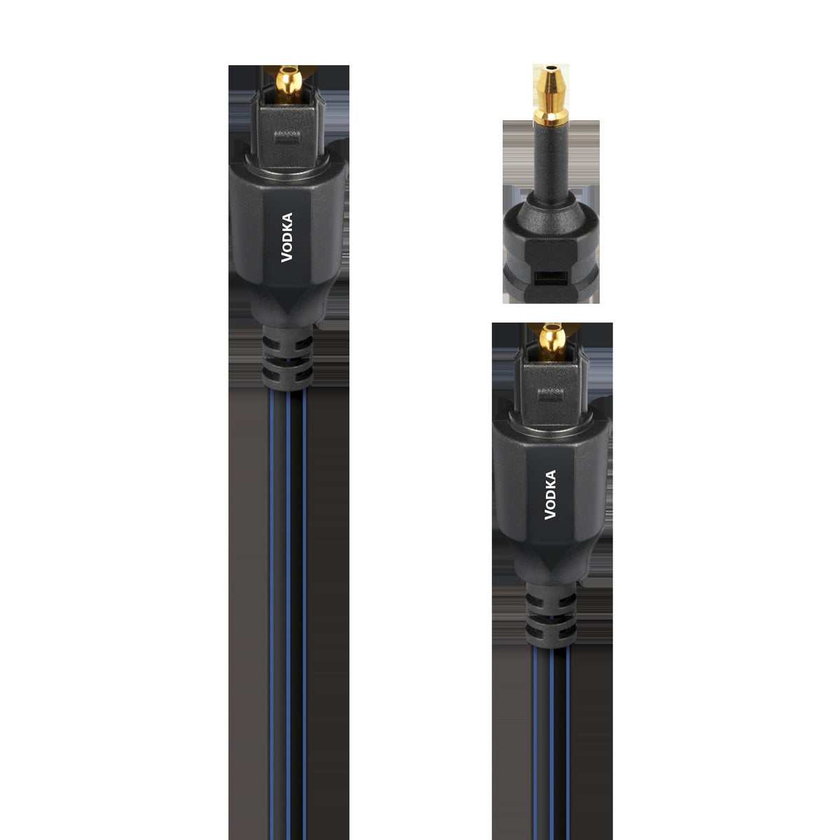AudioQuest Vodka Optical Toslink Fiber-Optic Cable + Mini-Adaptor