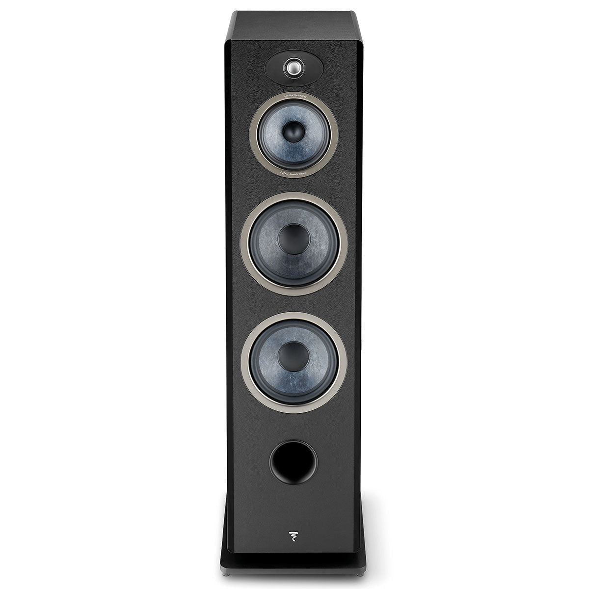 Focal Omada N4 Floor Standing Speaker Black High Gloss - Each