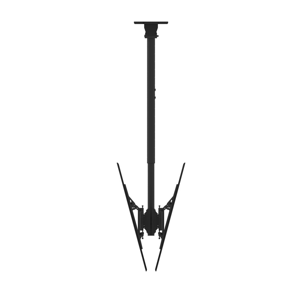 Kanto CM600BTB Back-to-Back Dual Screen TV Ceiling Mount for 40” to 80” TVs
