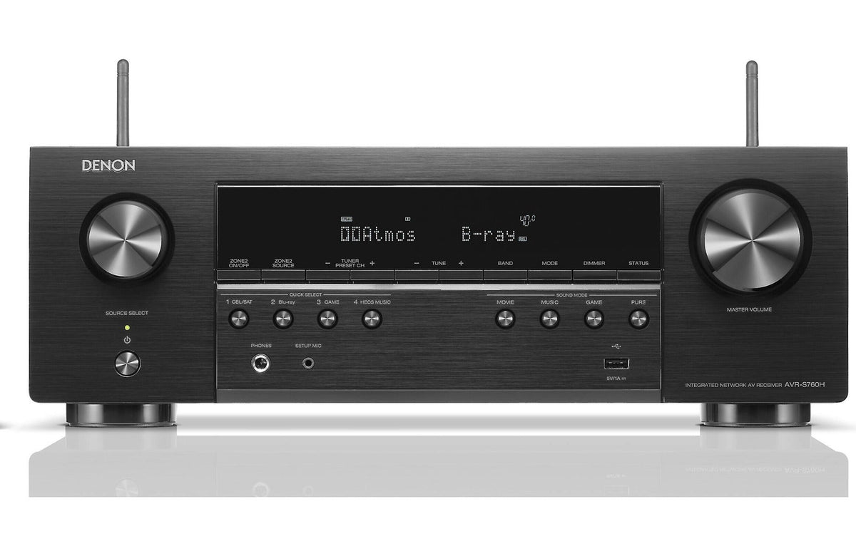 Denon AVR-S760H 7.2ch 4K AV Receiver