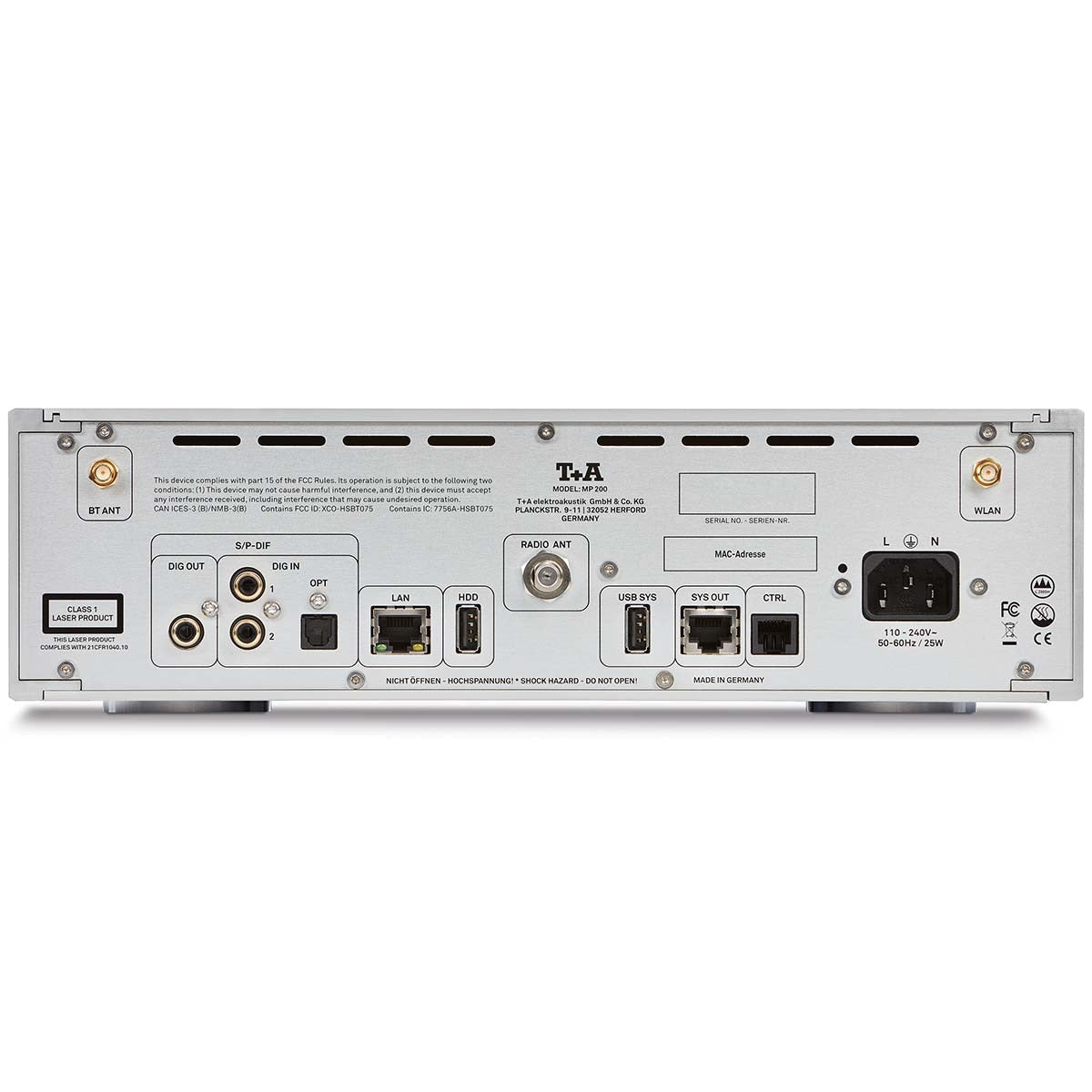 T+A MP 200 G3 Multi-Source Streamer and CD-Player