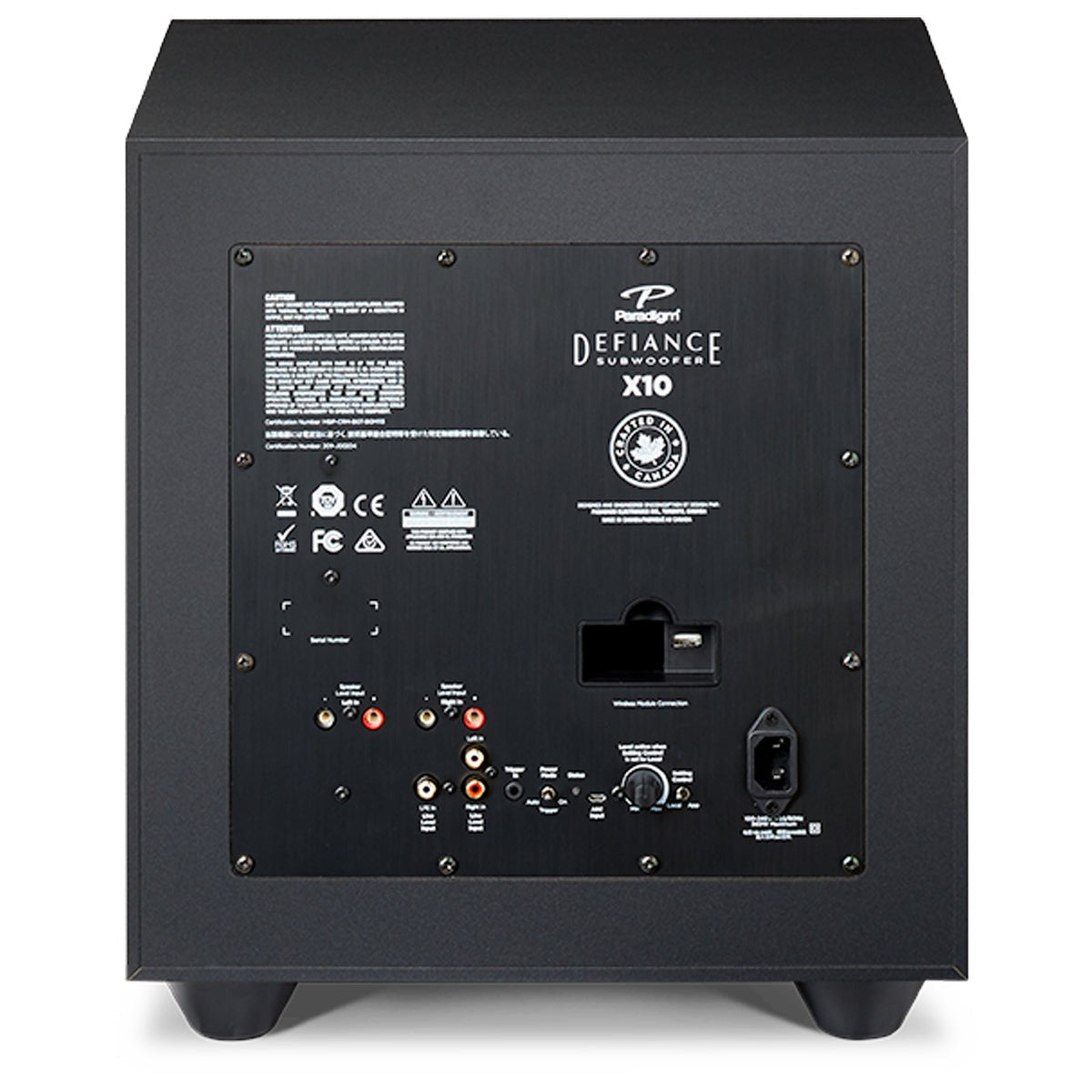 Paradigm Defiance-X10 Paradigm Defiance X10 Subwoofer