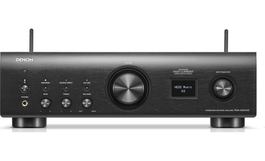 Denon PMA-900HNE Integrated Stereo Amplifier (85W x 2), Advanced High Current Circuit, Built-in HEOS, Bluetooth & AirPlay 2, Amazon Alexa Voice Control, MC & MM Phono Equalizer, Hi-Res Certified