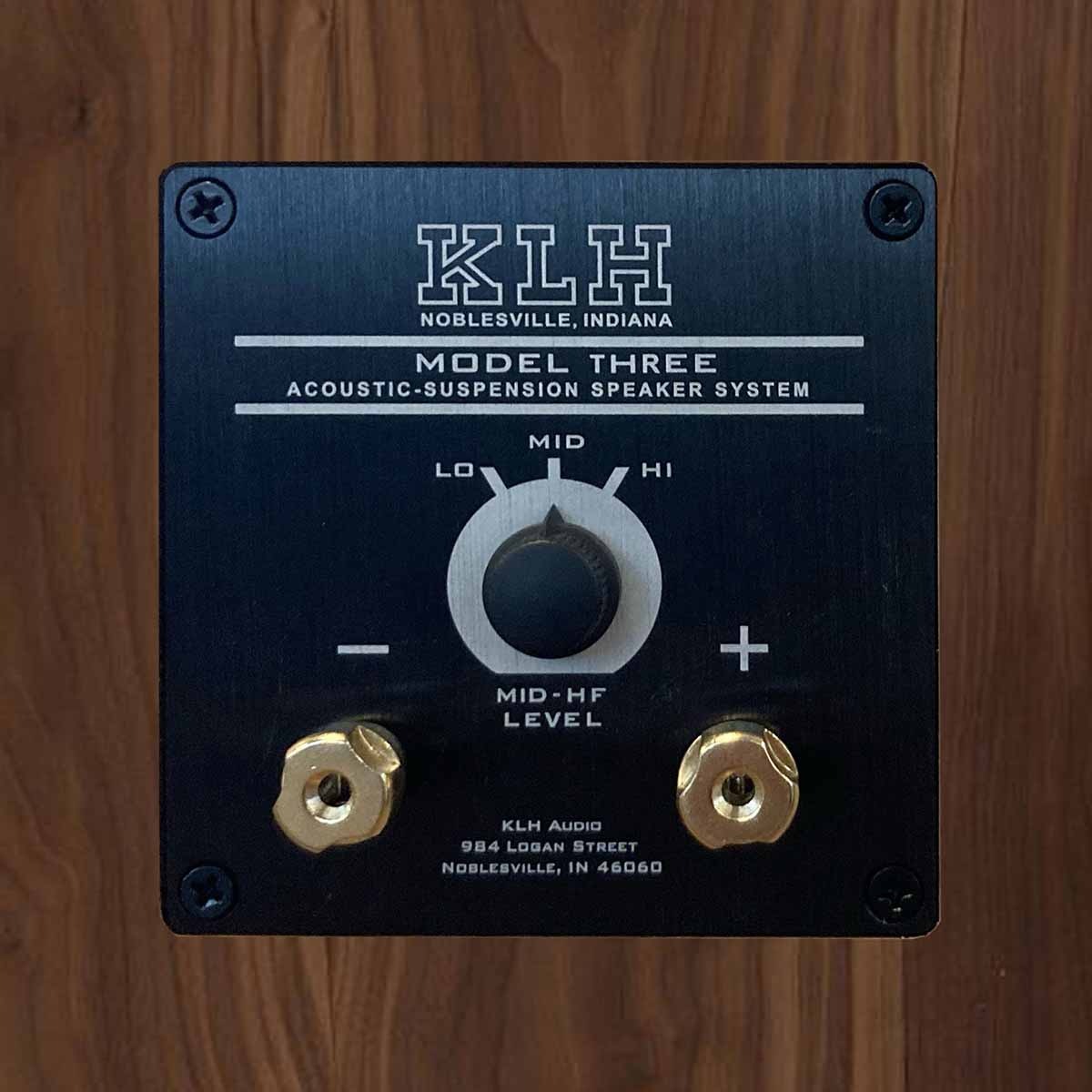 KLH Model Three Acoustic Suspension Loudspeakers - PAIR