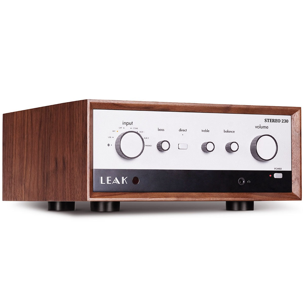 Leak Audio Stereo 230 Integrated Amplifier - Walnut