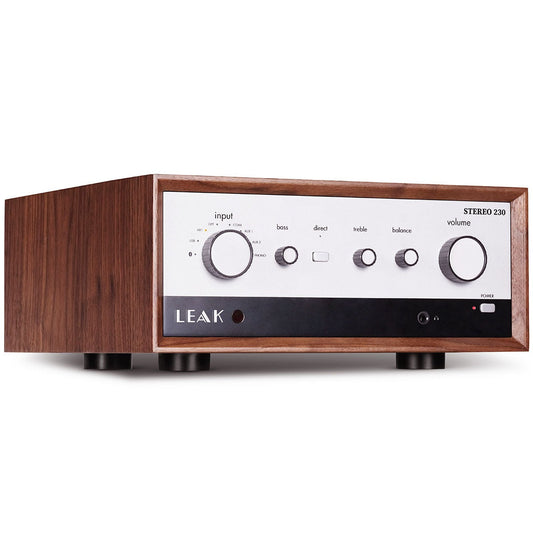 Leak Audio Stereo 230 Integrated Amplifier - Walnut