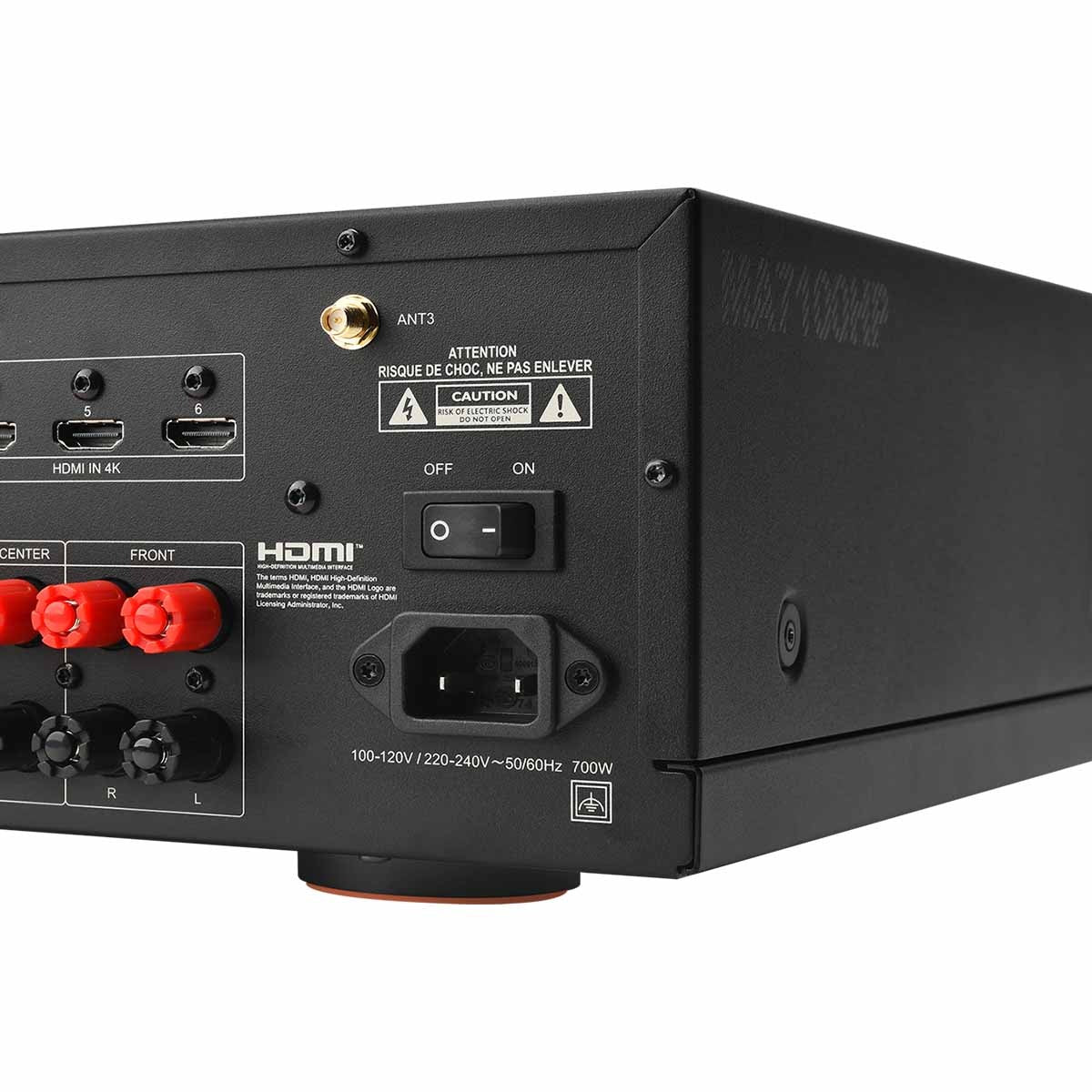 JBL OPEN BOX MA7100HP 7.1 8K HP AVR with Black Front Panel - A Grade