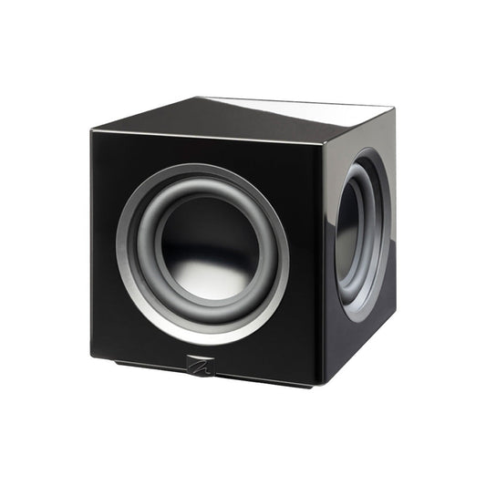 10" powered subwoofer with dual passive radiators and integrated wireless kit (Gloss Black)