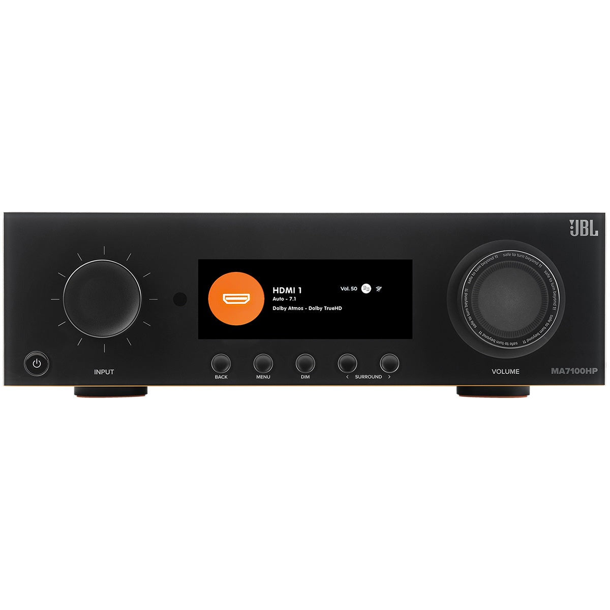 JBL OPEN BOX MA7100HP 7.1 8K HP AVR with Black Front Panel - A Grade