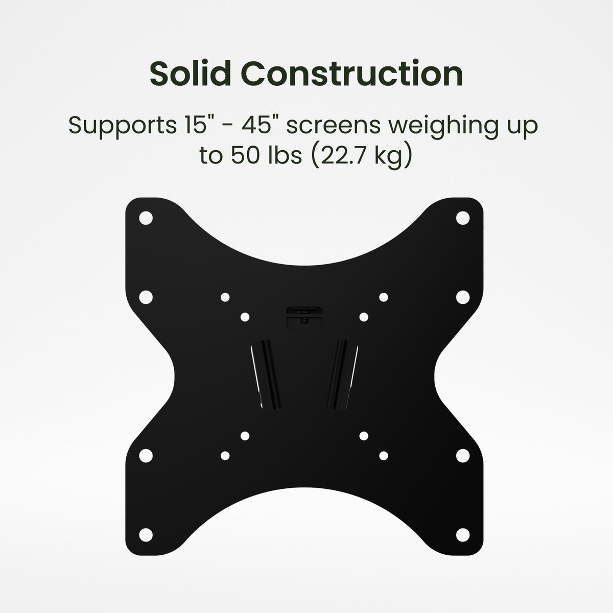 Kanto LT100 Low-Profile Tilting TV Wall Mount for 15” - 45” TVs