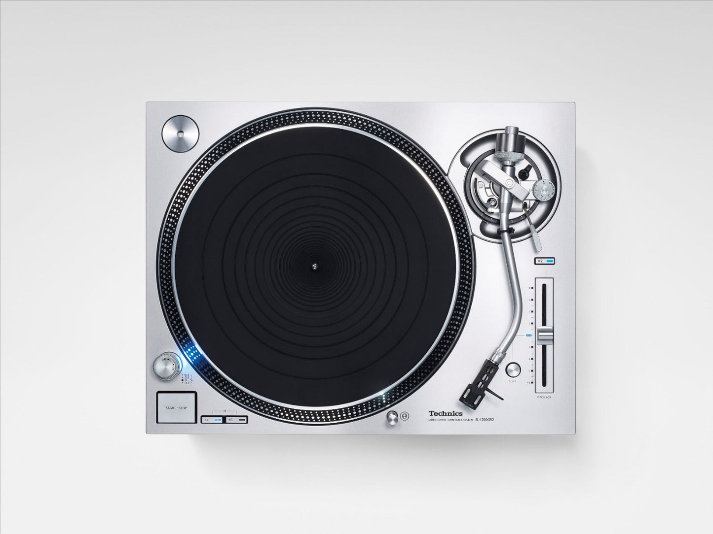 Technics SL-1200GR2 Silver Single Rotor Coreless Turntable