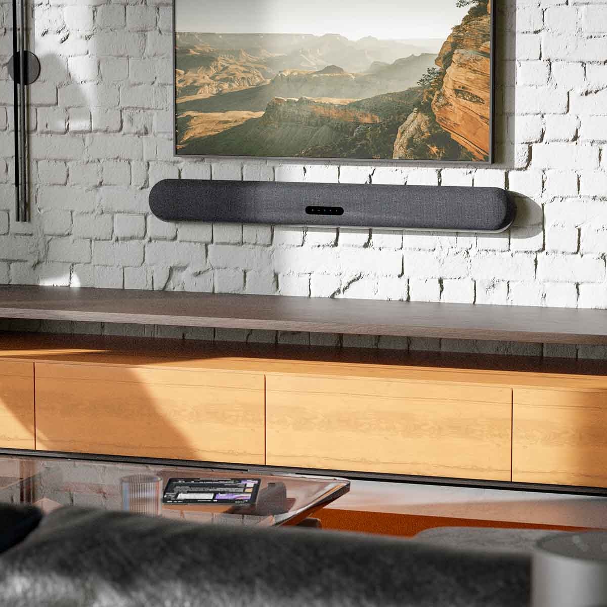 Bluesound Pulse Cinema Multi-Room Streaming Soundbar - Black