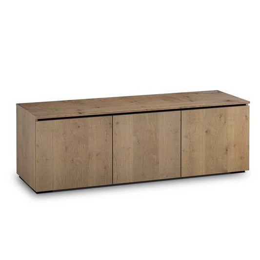 Salamander Designs Lancaster 237 Triple-Width AV Cabinet - Barnboard Oak