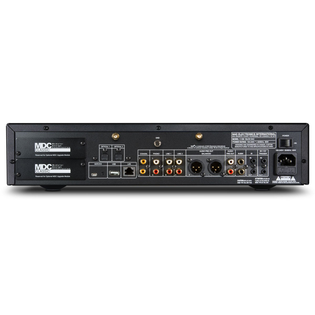 NAD C658 BluOS Streaming DAC