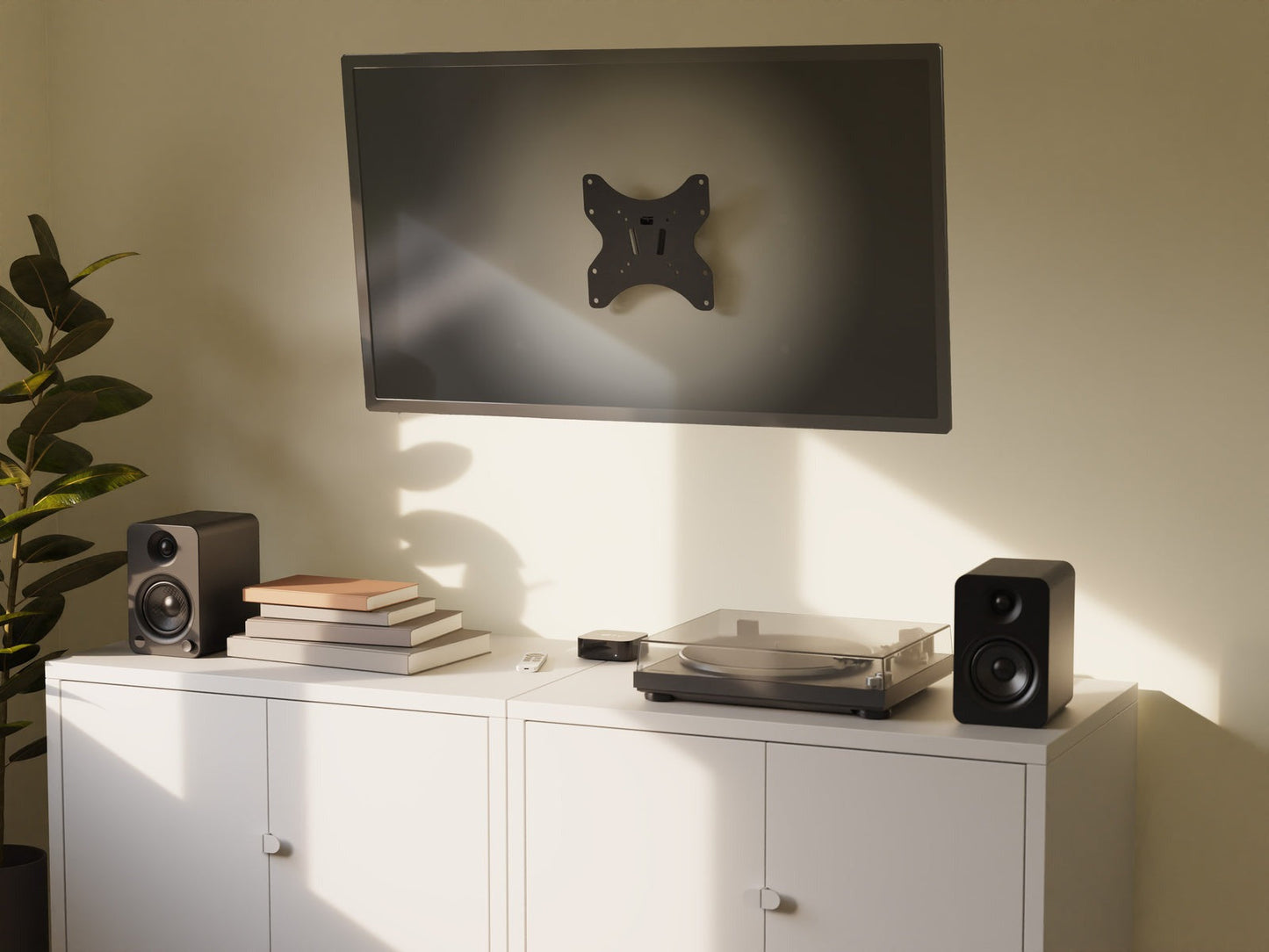 Kanto LT100 Low-Profile Tilting TV Wall Mount for 15” - 45” TVs