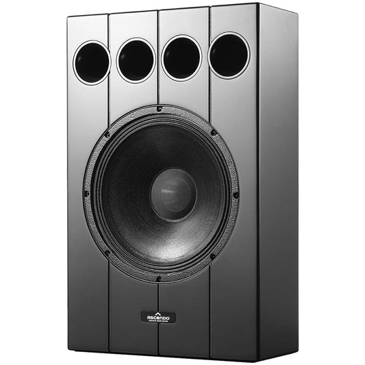 Ascendo Audio The12 Passive On-Wall Loudspeaker - Black/Black Grille - Each