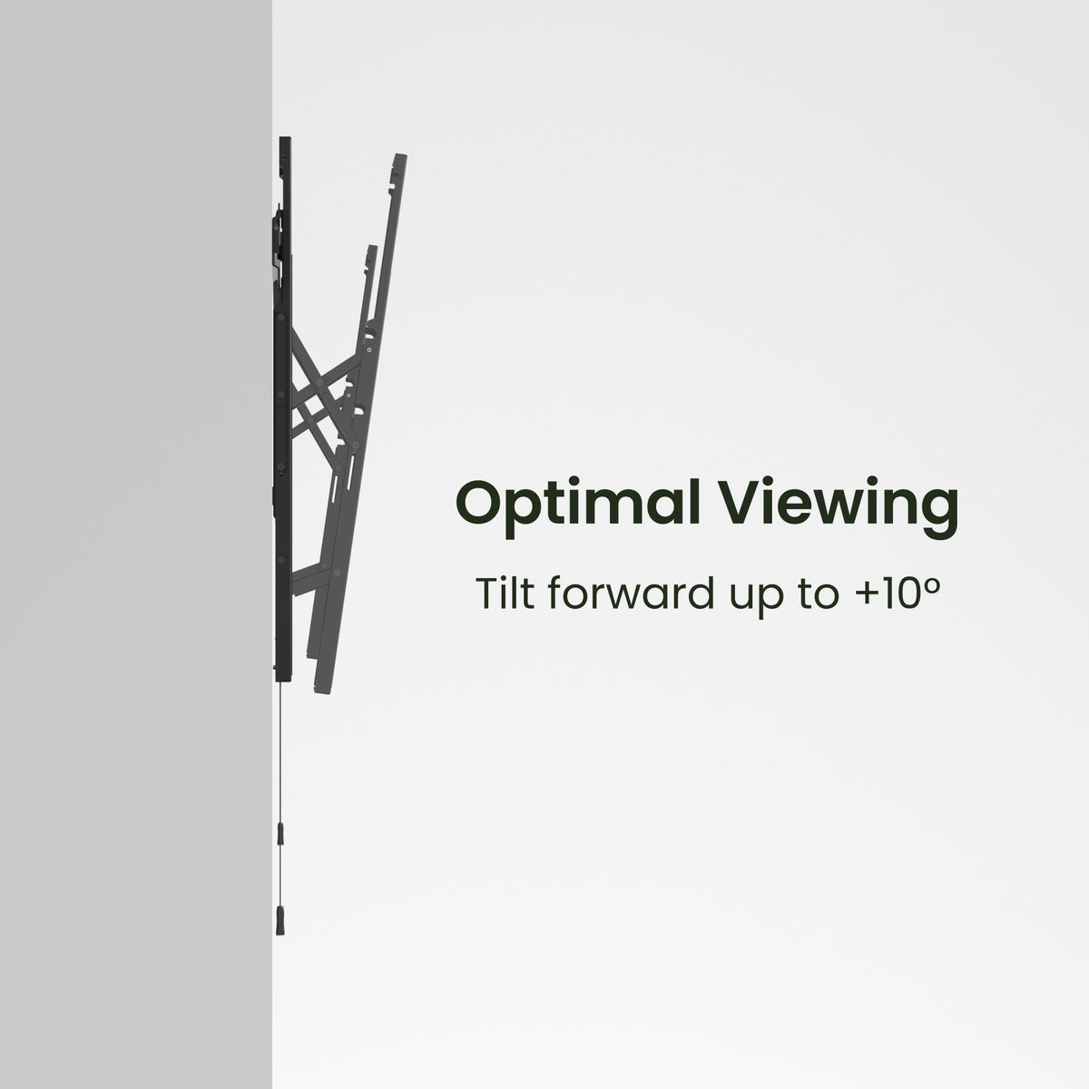 Kanto PT405 Ultra Low-Profile Tilting TV Mount for 50” - 90” TVs