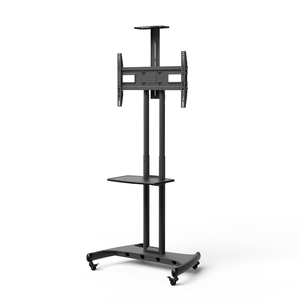 Kanto MTM70PL Height Adjustable Rolling TV Stand for 40" - 70" TVs and Interactive Displays
