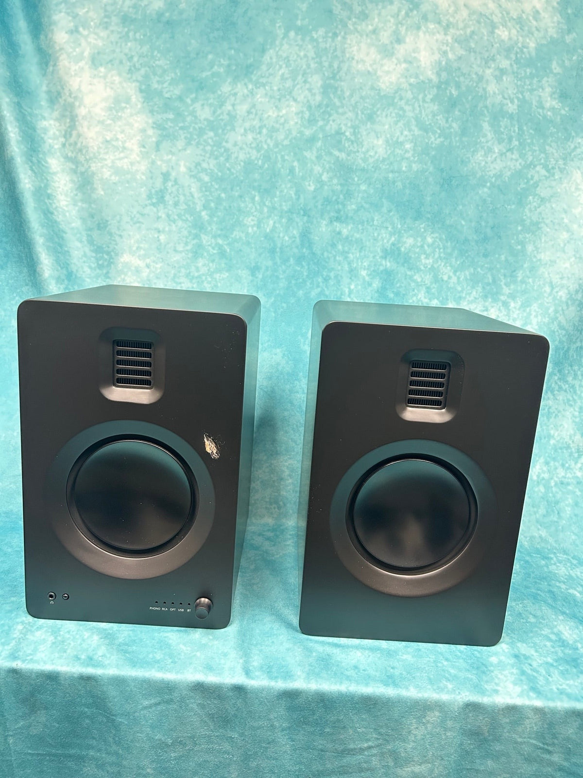 Kanto OPEN BOX TUK Powered Speakers - Matte Black - Pair - C Grade