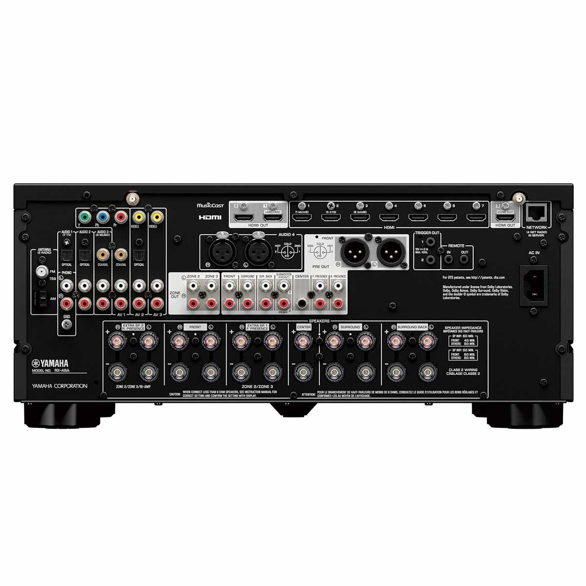 Yamaha Aventage RX-A6A 9.2-Channel AV Receiver