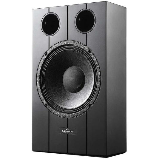 Ascendo Audio The10 Passive On-Wall Loudspeaker - Black/Black Grille - Each