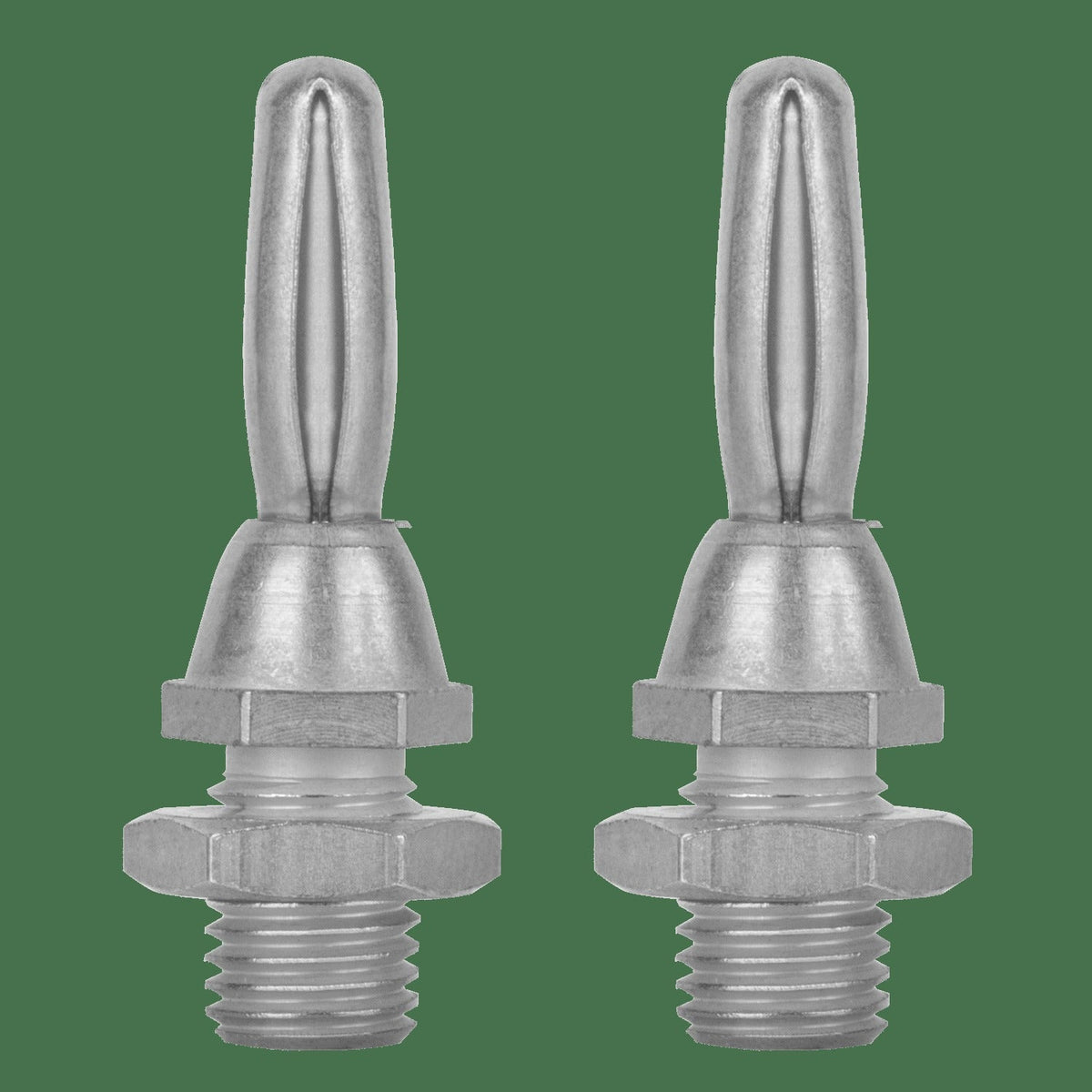 AudioQuest 1002 Banana Connectors – Compatible with Standard Banana Jacks (Supports wire up to 9 AWG)