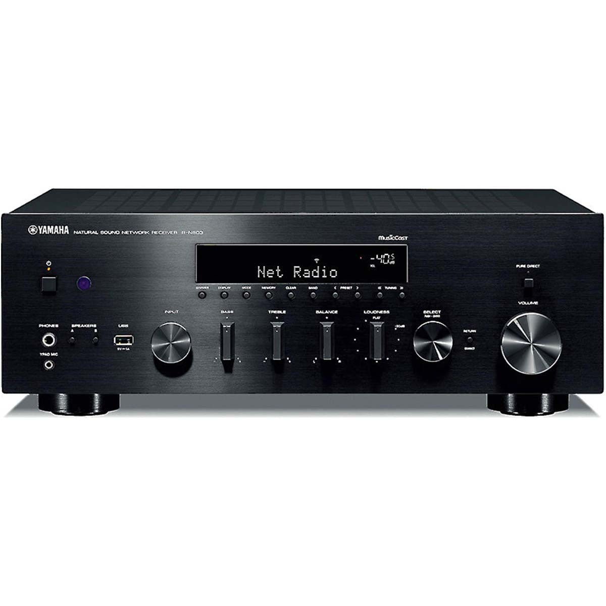 Yamaha R-N803BL Network Stereo Receiver - Black