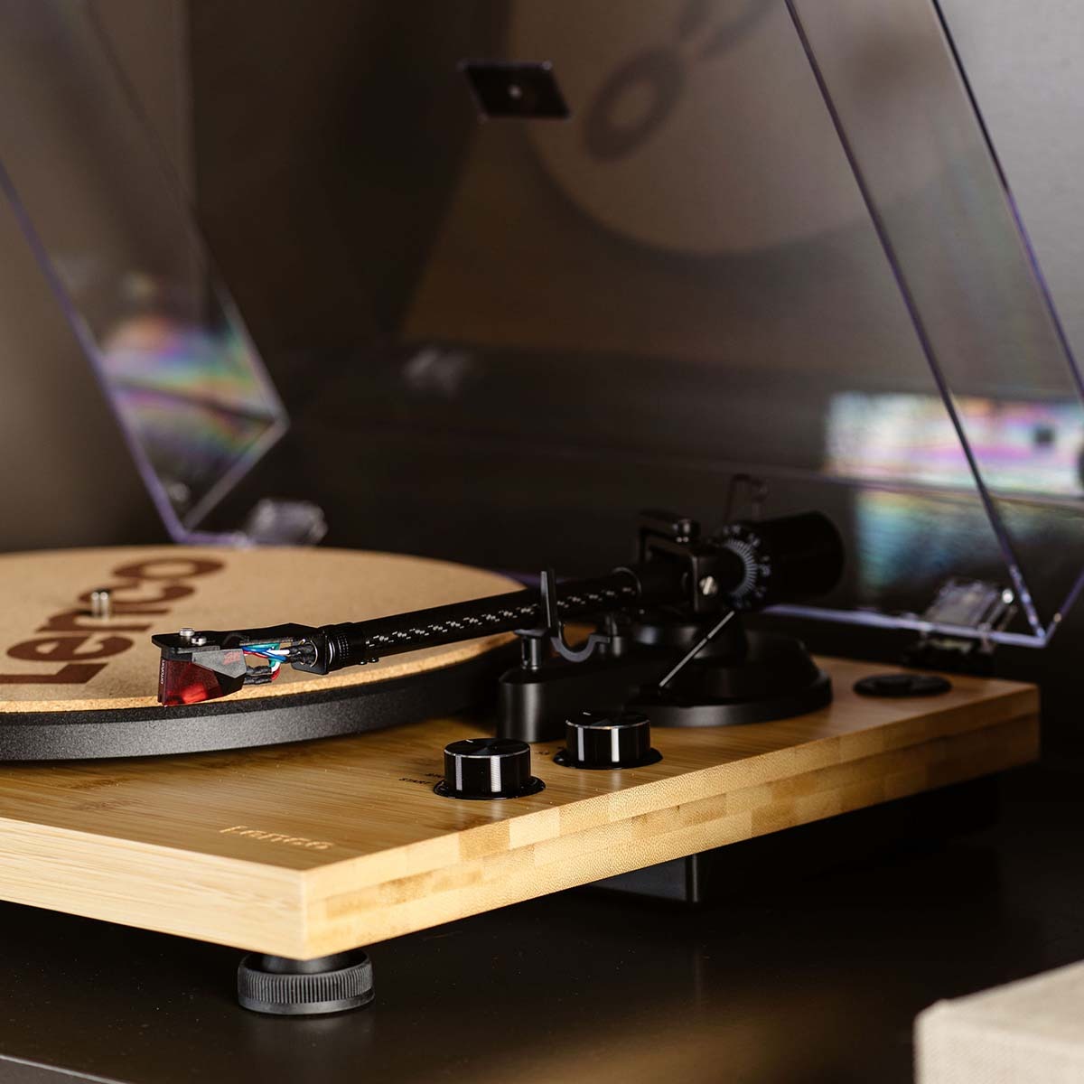 Lenco LBT-335 Bluetooth Turntable w/ Ortofon 2M Red Cartridge