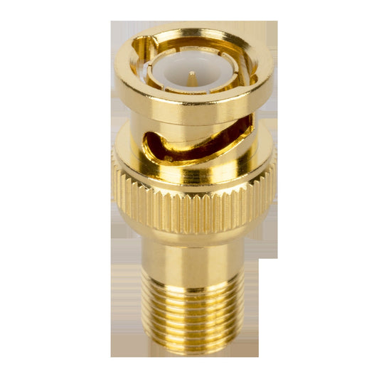 AudioQuest F > BNC 75Ω Adaptor Female F-Type to Male BNC Connector