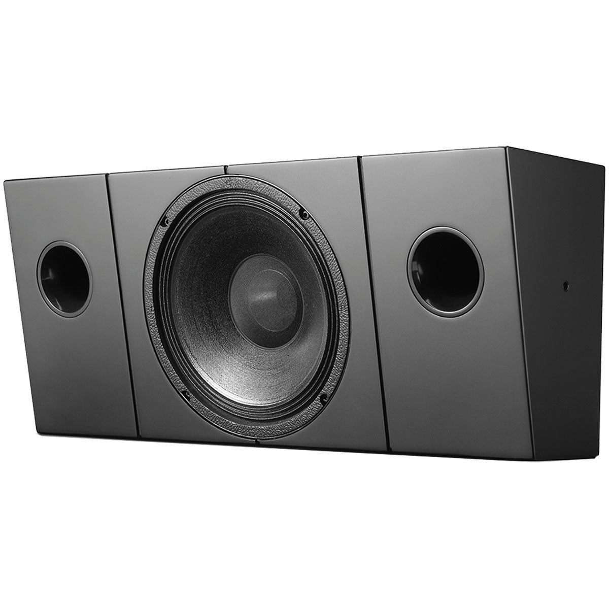 Ascendo Audio The10 Passive LED Phanton Voice On-Wall Loudspeaker - Black/Black Grille - Each