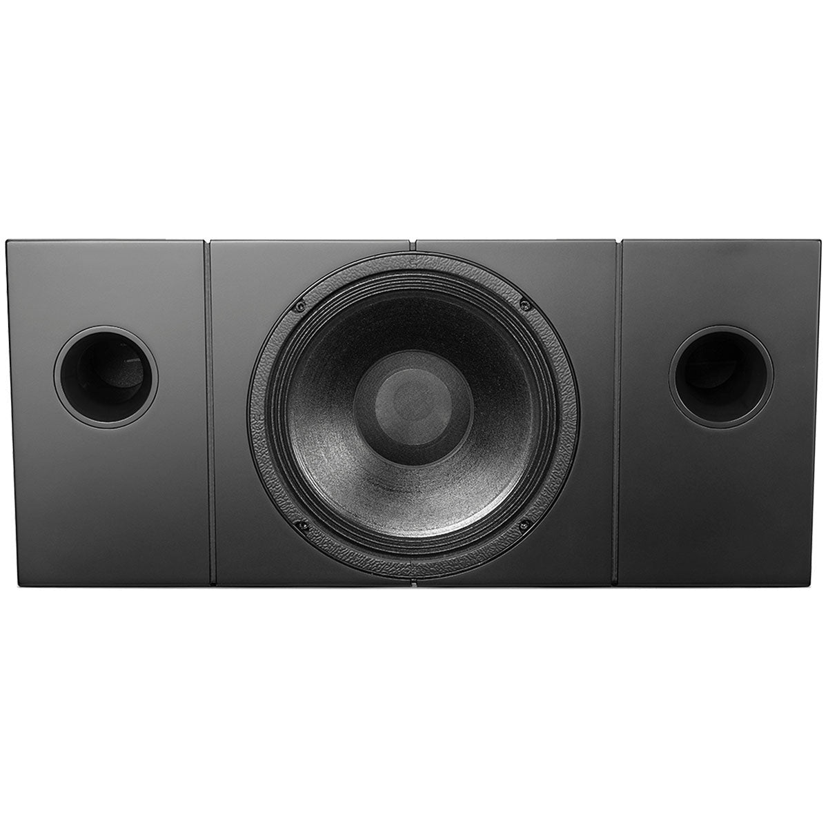 Ascendo Audio The10 Passive LED Phanton Voice On-Wall Loudspeaker - Black/Black Grille - Each