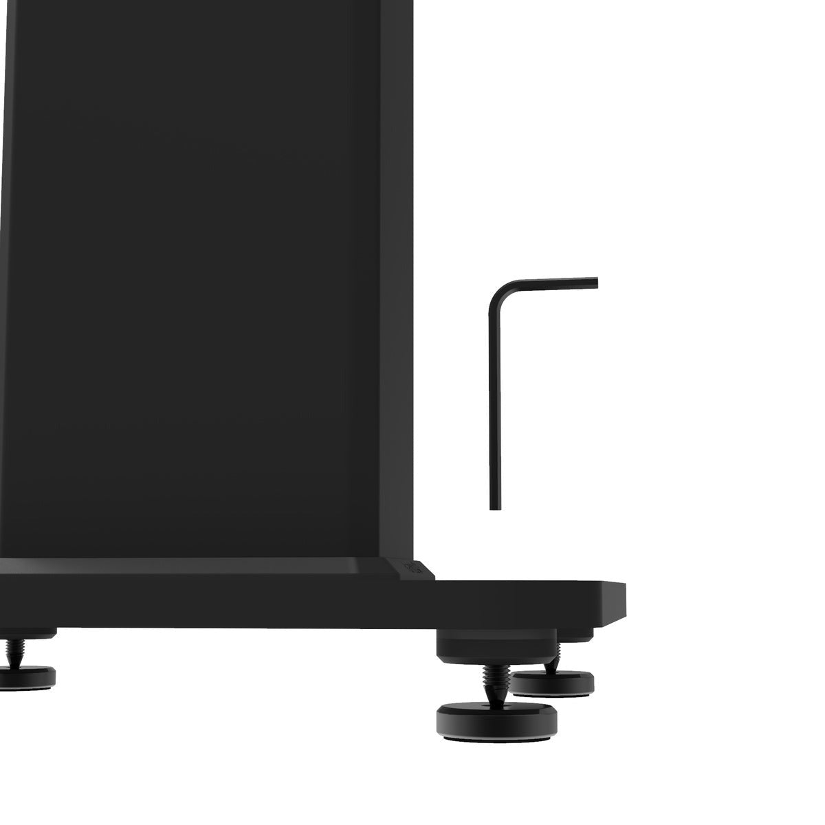 Kanto SX30 30" Fillable Speaker Stands with Isolation Feet and Fillable Channel - Black (Pair)