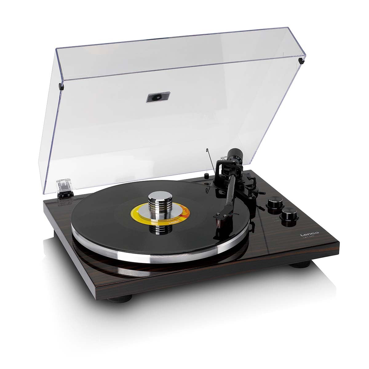 Lenco LBT-345 Bluetooth Turntable w/ Ortofon 2M Red